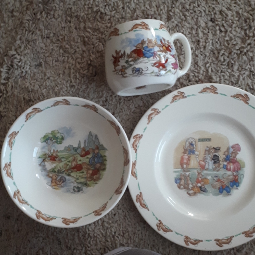 Bunnykins set